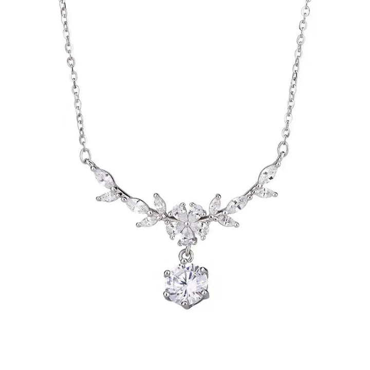 Møssa – Cassia Twig Halskjede med Moissanite - Møssa Norway
