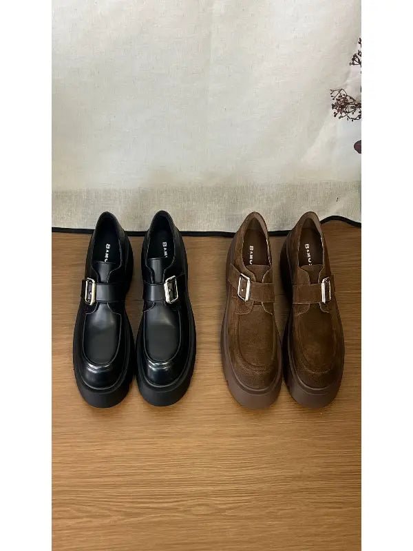Møssa - Elegante Loafers med Tykk Såle - Møssa Norway