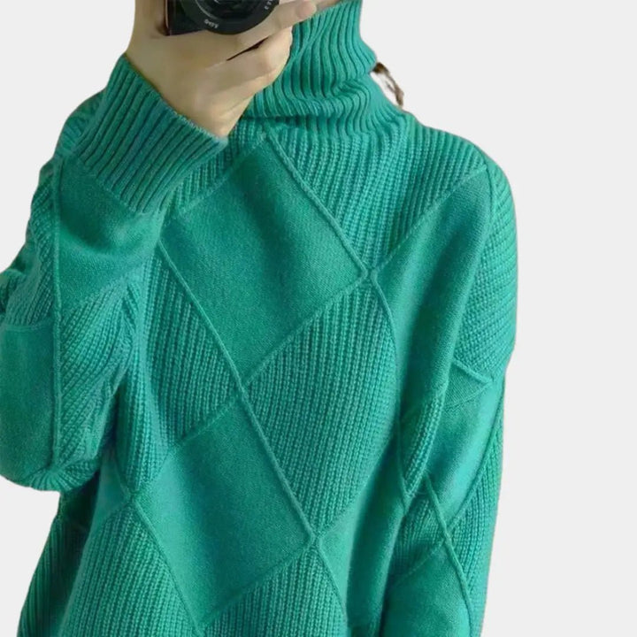 Møssa – Ellie Turtleneck - genser i Myk Kvalitet - Møssa Norway
