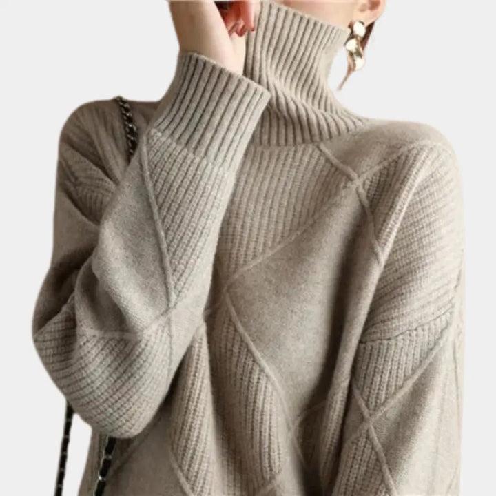 Møssa – Ellie Turtleneck - genser i Myk Kvalitet - Møssa Norway