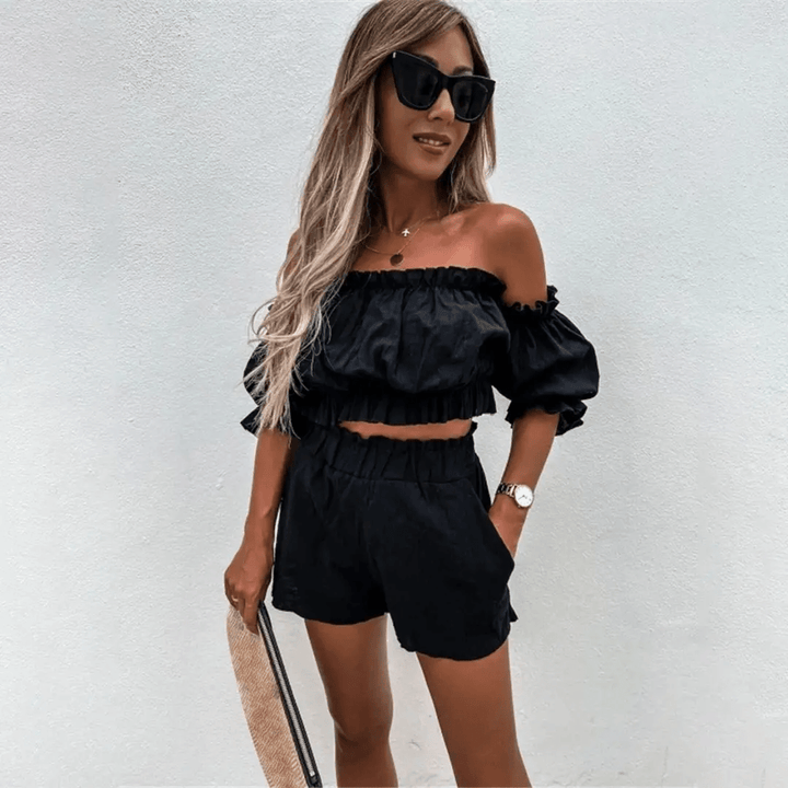 Møssa – Keily Lett Sommersett med Topp og Shorts - Møssa Norway