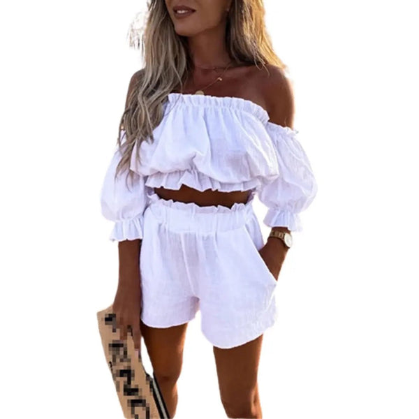 Møssa – Keily Lett Sommersett med Topp og Shorts - Møssa Norway