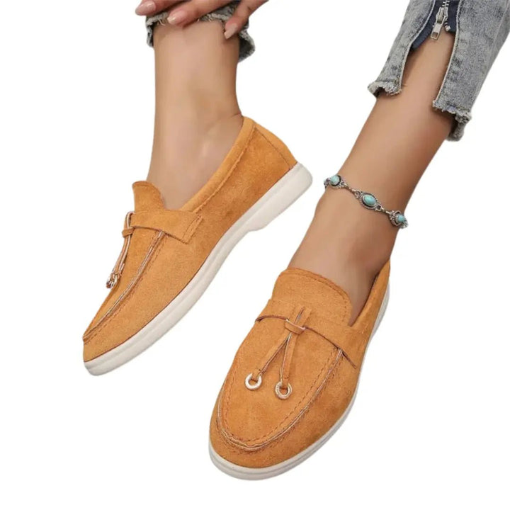 Møssa – Klassiske Loafers med Semsket Finish - Møssa Norway
