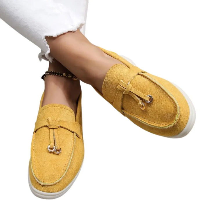Møssa – Klassiske Loafers med Semsket Finish - Møssa Norway