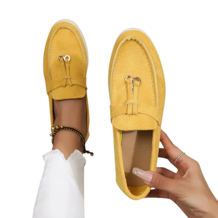 Møssa – Klassiske Loafers med Semsket Finish - Møssa Norway