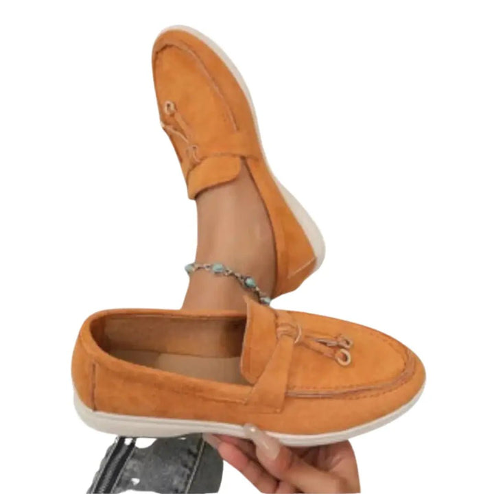 Møssa – Klassiske Loafers med Semsket Finish - Møssa Norway