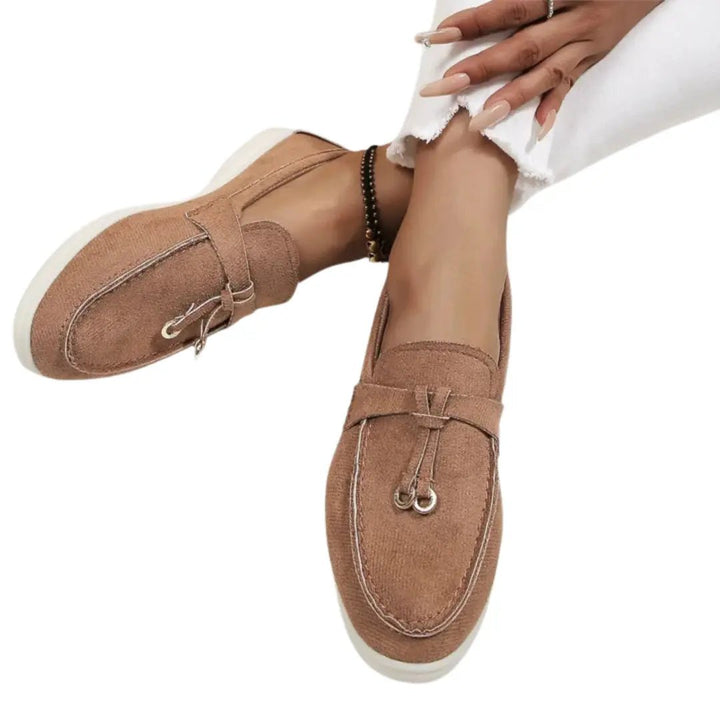 Møssa – Klassiske Loafers med Semsket Finish - Møssa Norway