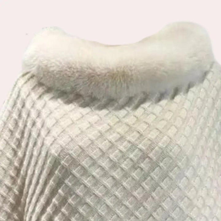 Møssa – Luksuriøs Ullponcho - Møssa Norway