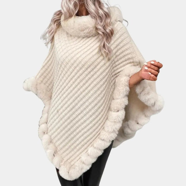 Møssa – Luksuriøs Ullponcho - Møssa Norway