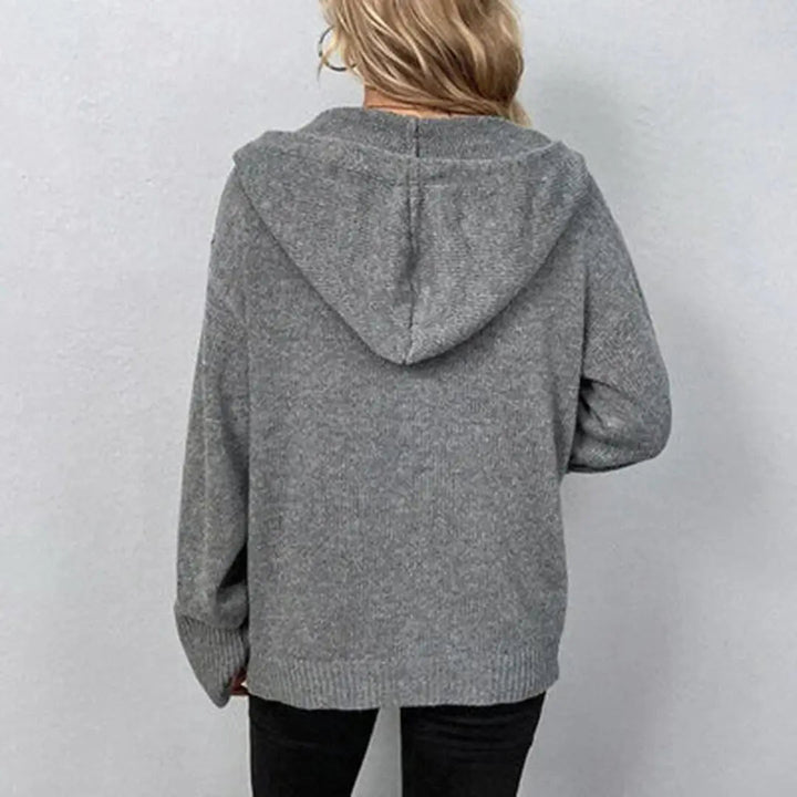 Møssa – Myk Hettecardigan i Elegant Snitt - Møssa Norway