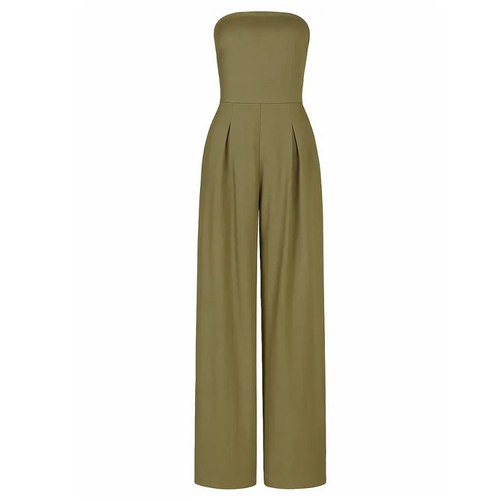 Møssa – Noire Strappløs Jumpsuit - Møssa Norway
